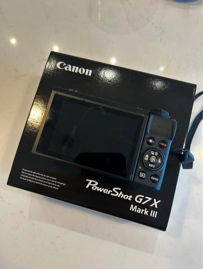 Canon g7x Mark III
