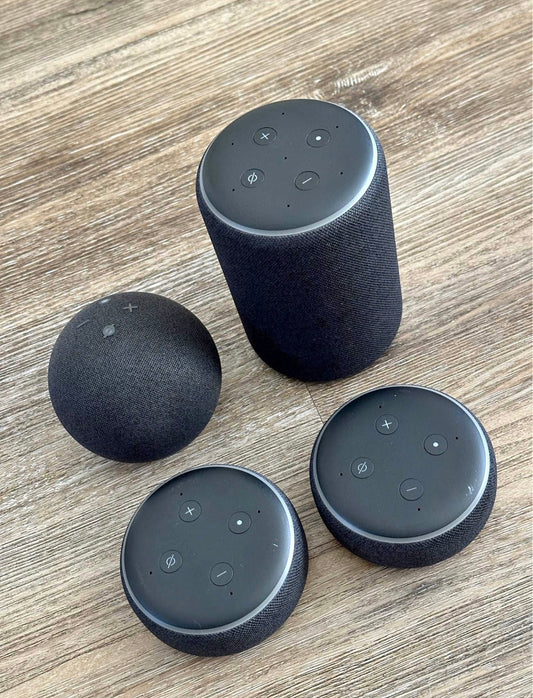 Alexa smart speakers set